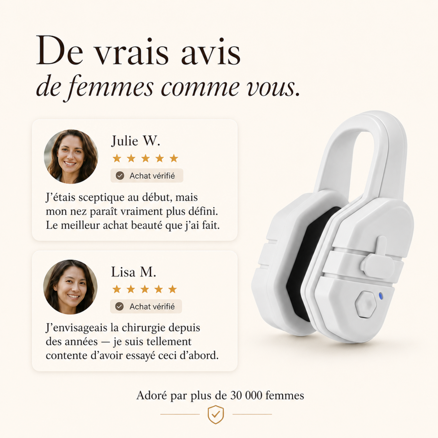 Nézélia™ – Appareil de soin et de stimulation douce du nez