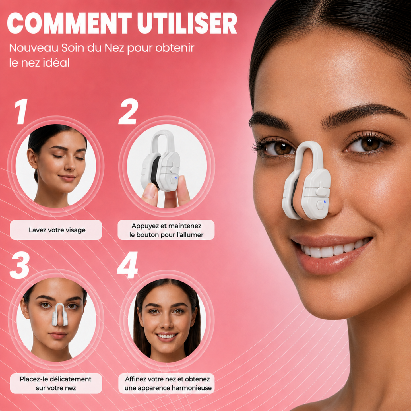 Nézélia™ – Appareil de soin et de stimulation douce du nez