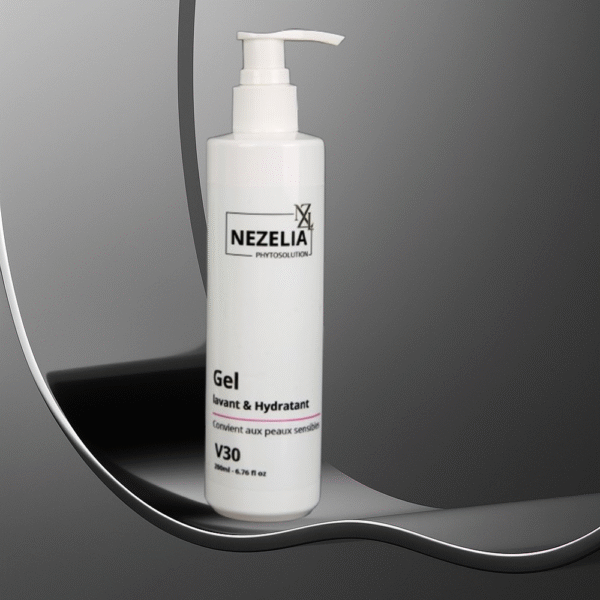 Gel lavant peau sèche